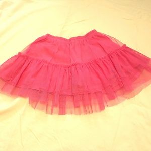Hot Pink Tutu Ruffle Skirt for Girls Kids Size 6